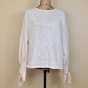 NWT Zara Cream Sweater Top